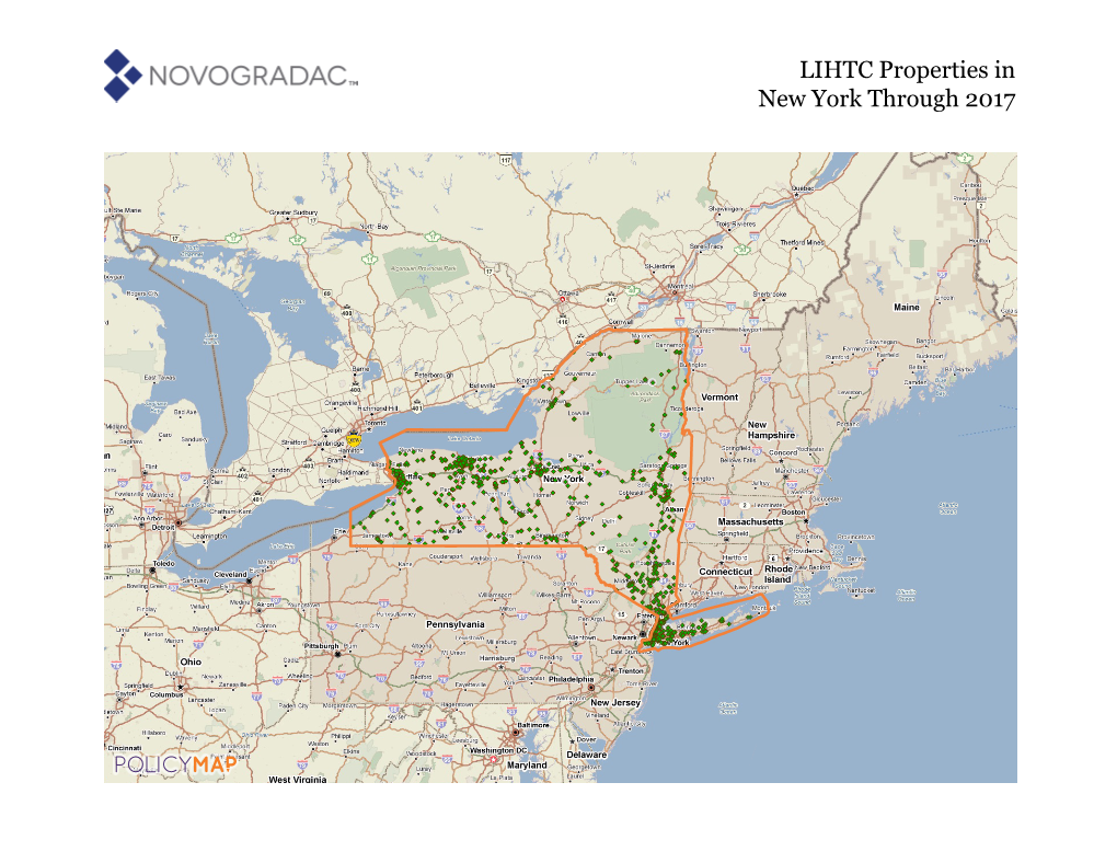 New York Through 2017 LIHTC Properties in New York Through 2017