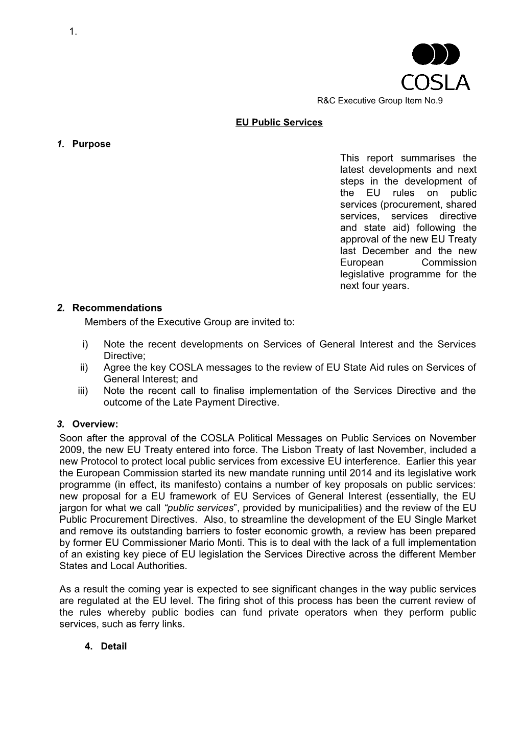 09-06-12 Item 6.3 RSD EU Transport Reviews