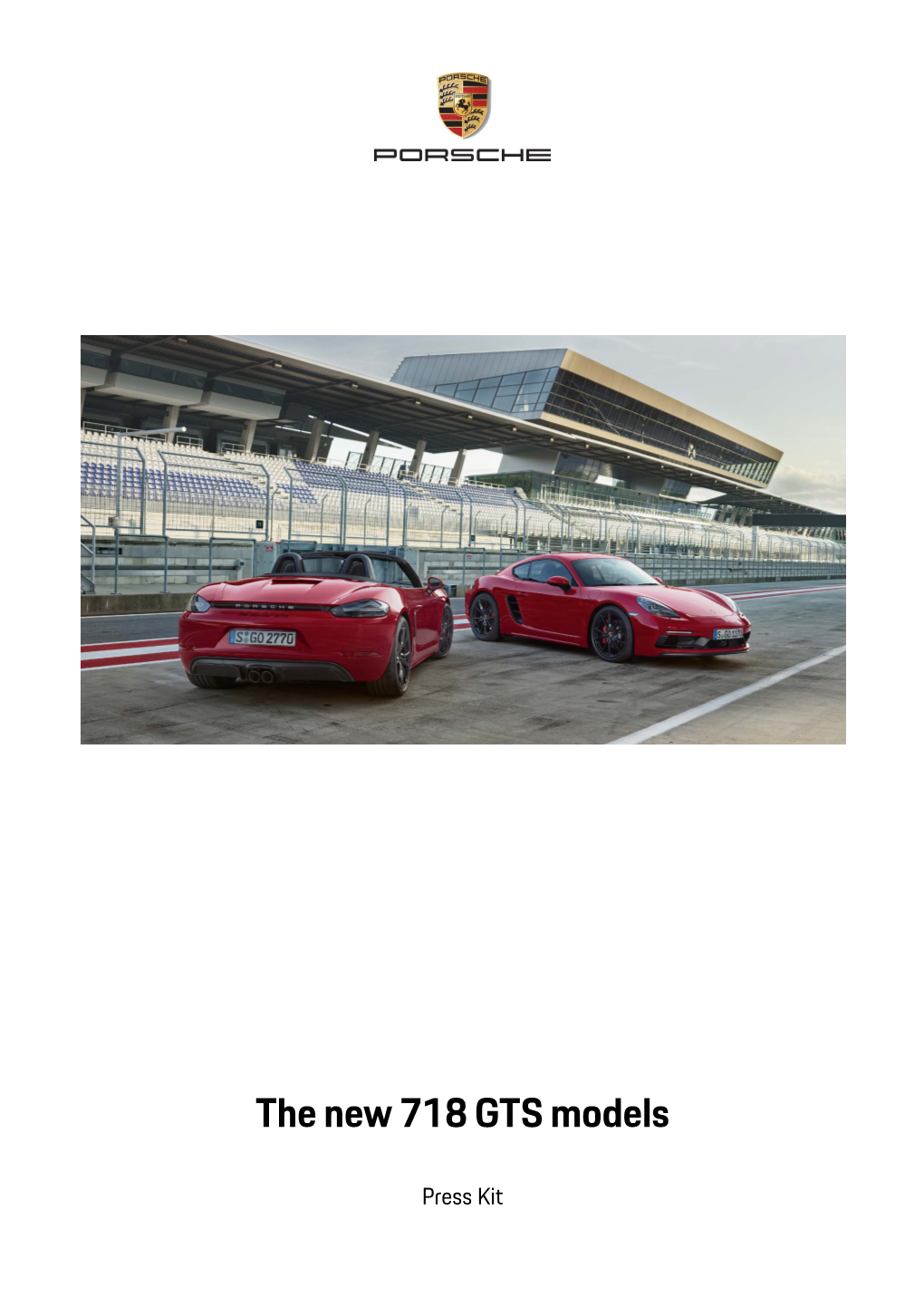 The New 718 GTS Models