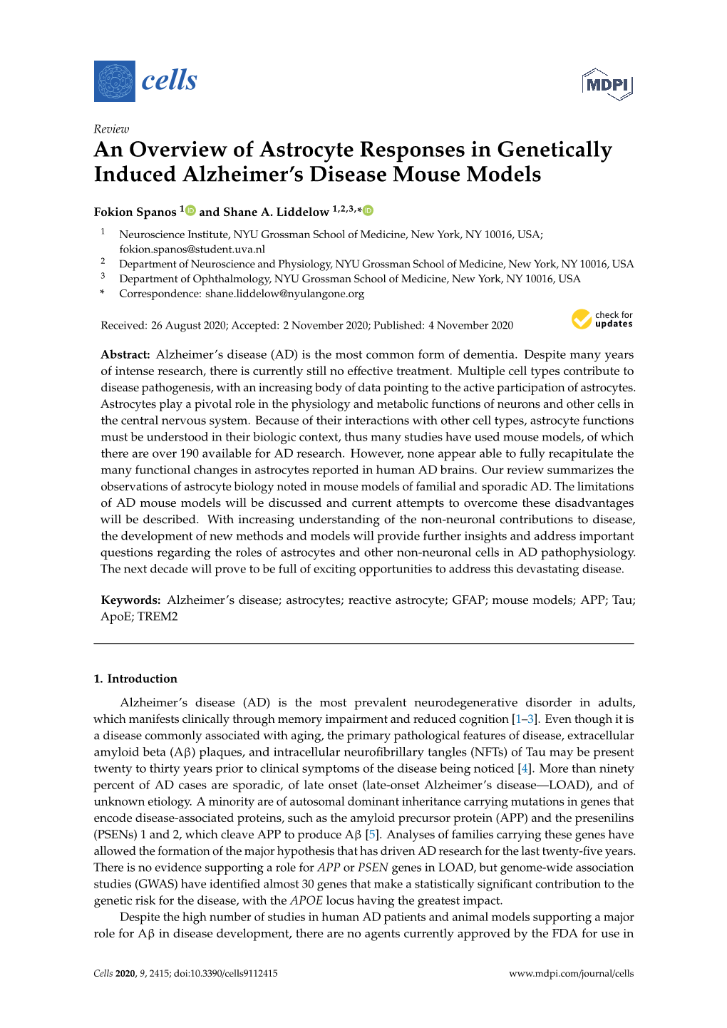 An Overview of Astrocyte Responses in Genetically Induced Alzheimer's Disease Mouse Models