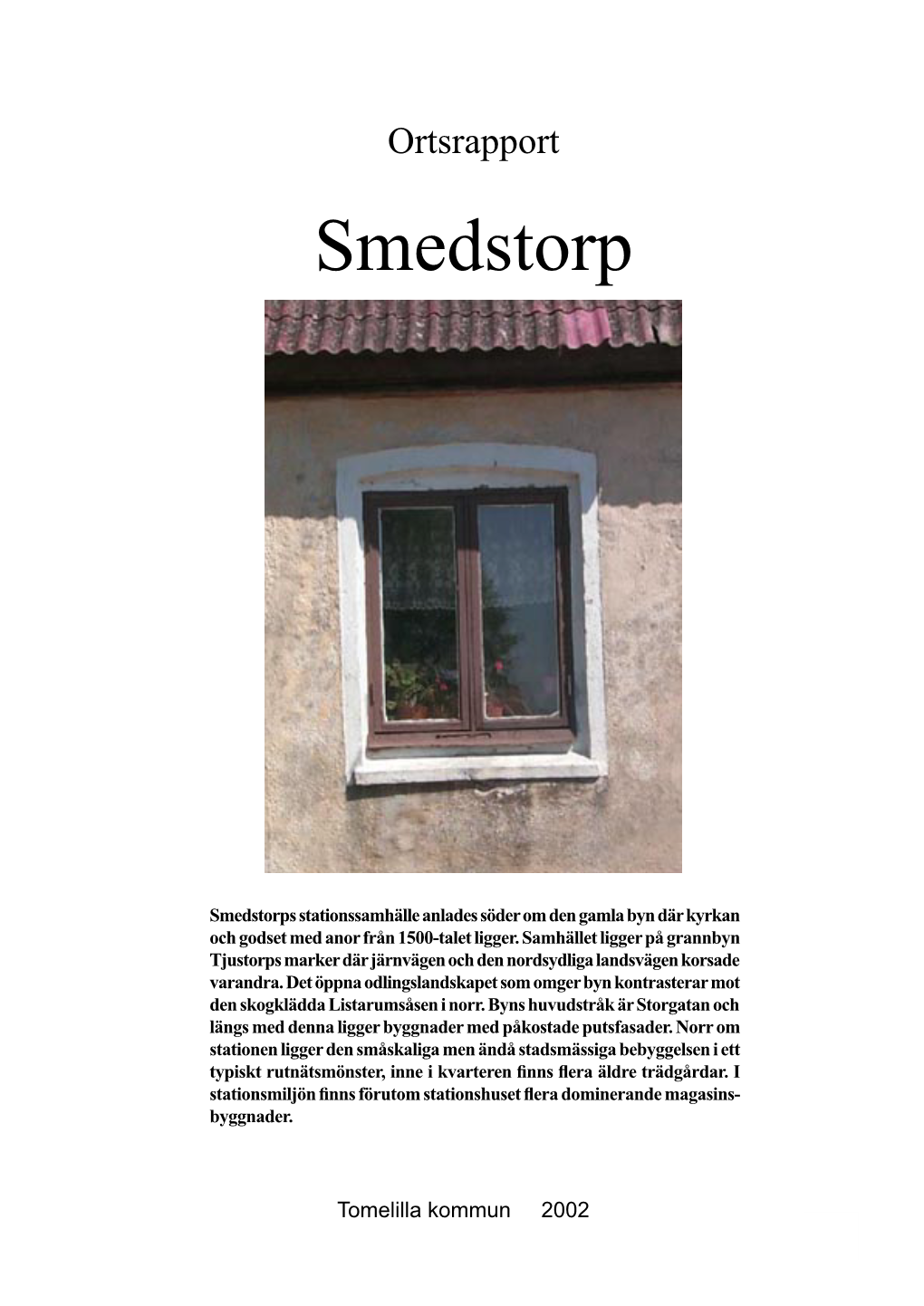 Ortsrapport Smedstorp