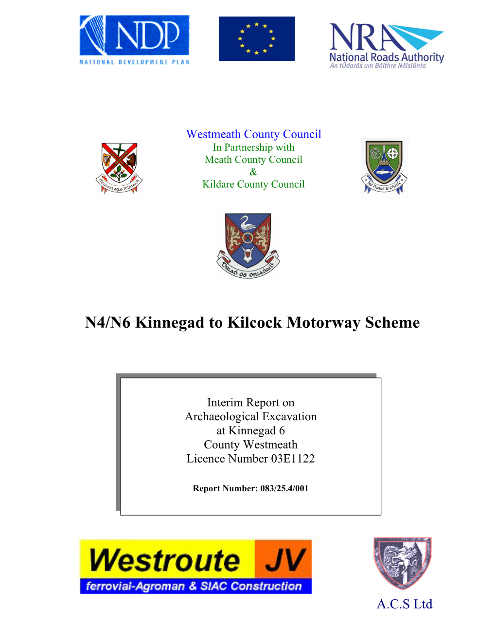N4/N6 Kinnegad to Kilcock Motorway Scheme