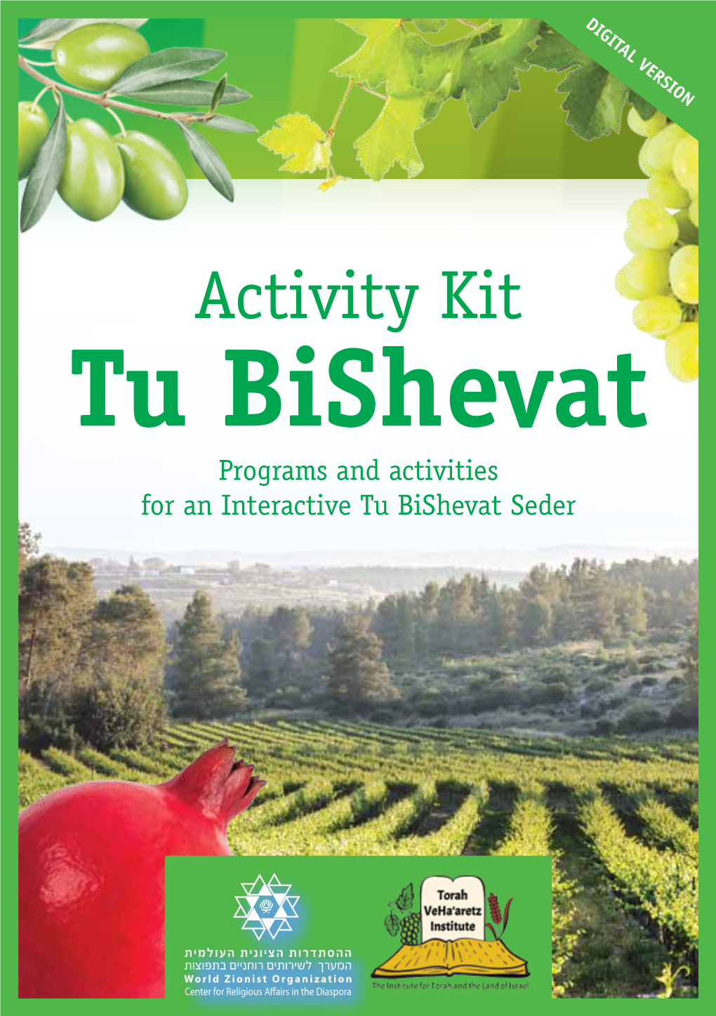 Tu Bishevat Programs and Activities for an Interactive Tu Bishevat Seder