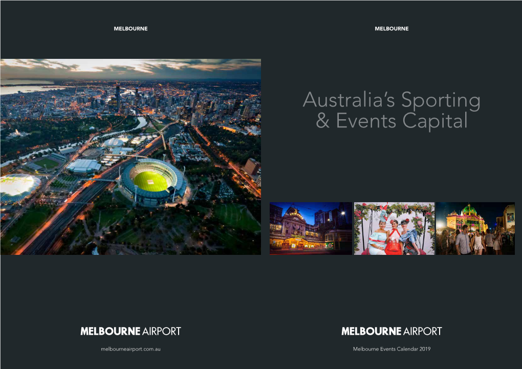 Australia's Sporting & Events Capital