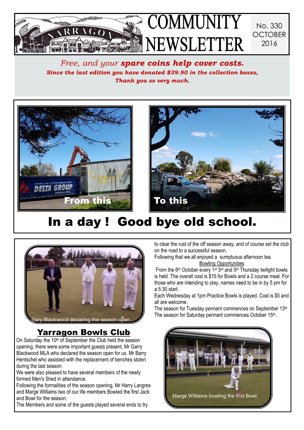 Yarragon News OCT 2016