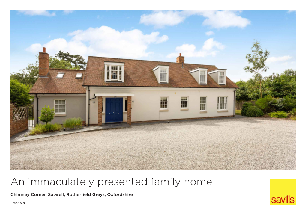 An Immaculately Presented Family Home