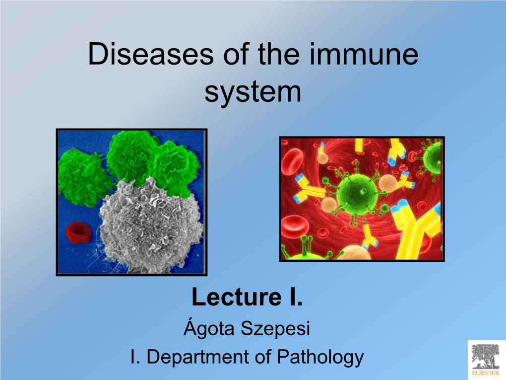 Hypersensitivity Reactions and Related Diseases