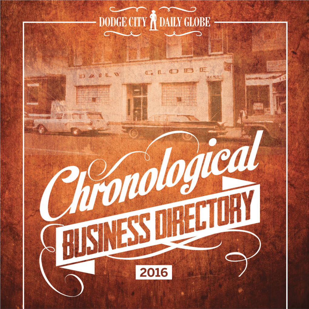 2016 2 Chronological Directory I Dodge City Daily Globe I February 2016