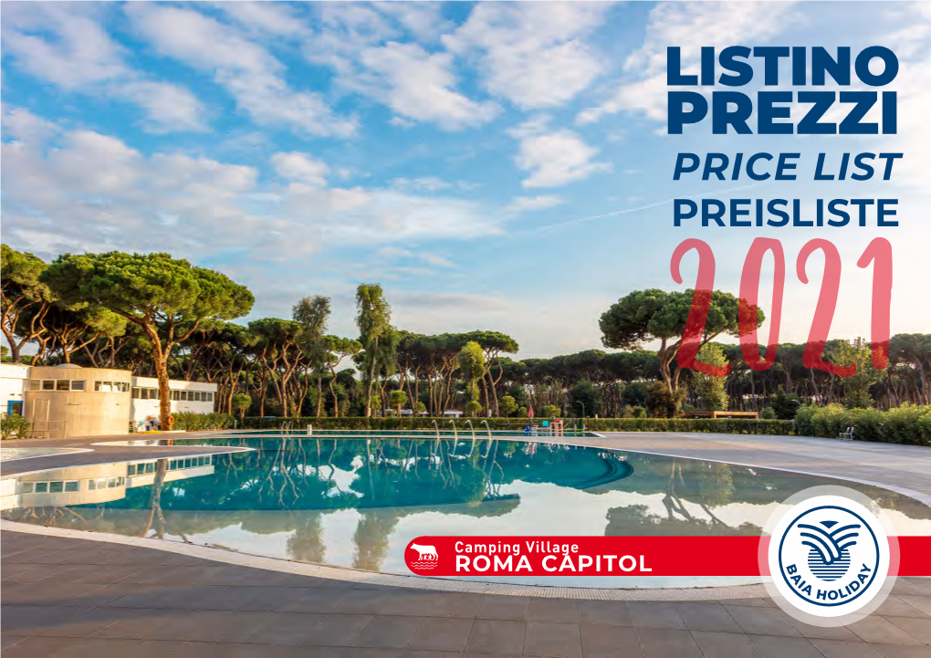 Listino Prezzi Price List Preisliste 2021