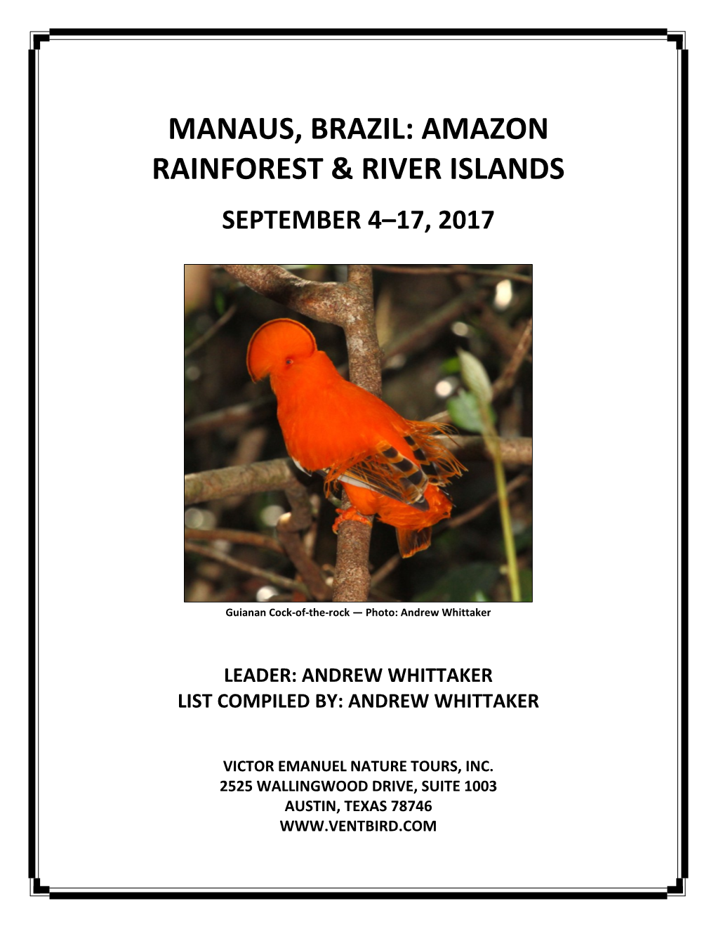 Manaus, Brazil: Amazon Rainforest & River Islands