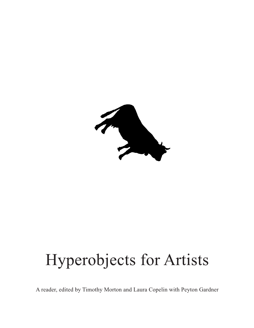 Hyperobjects for Artists