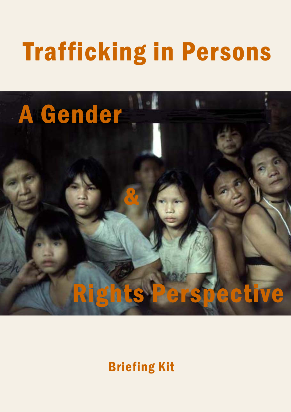 Trafficking in Persons Rights Perspective
