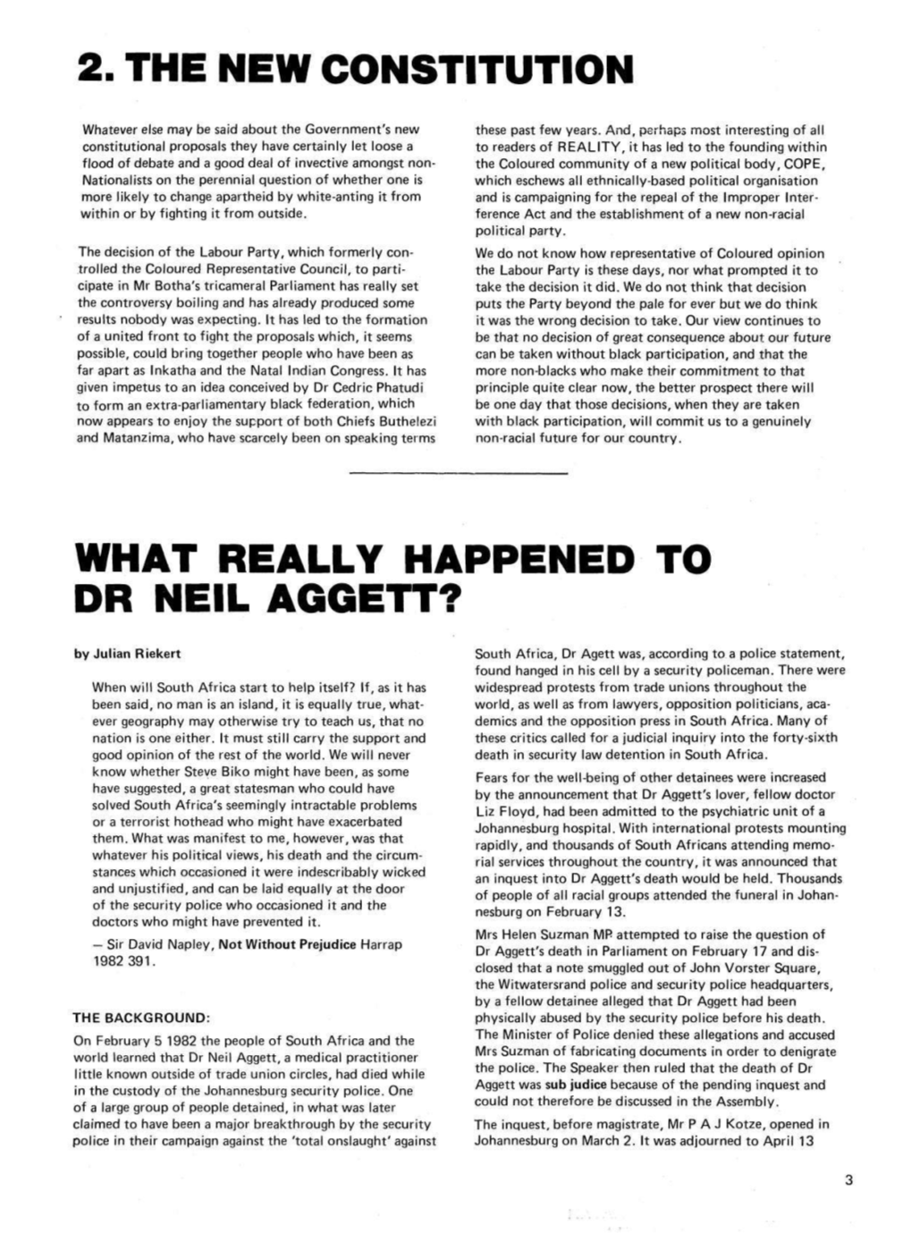 2. the New Constitution What Really Happened to Dr Neil