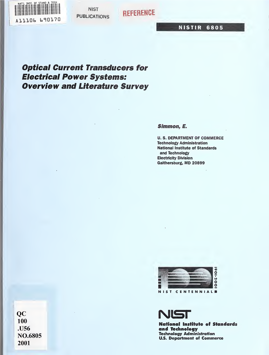 Optical Current Transducers for Electrical Power Systems: Overview and Literature Survey
