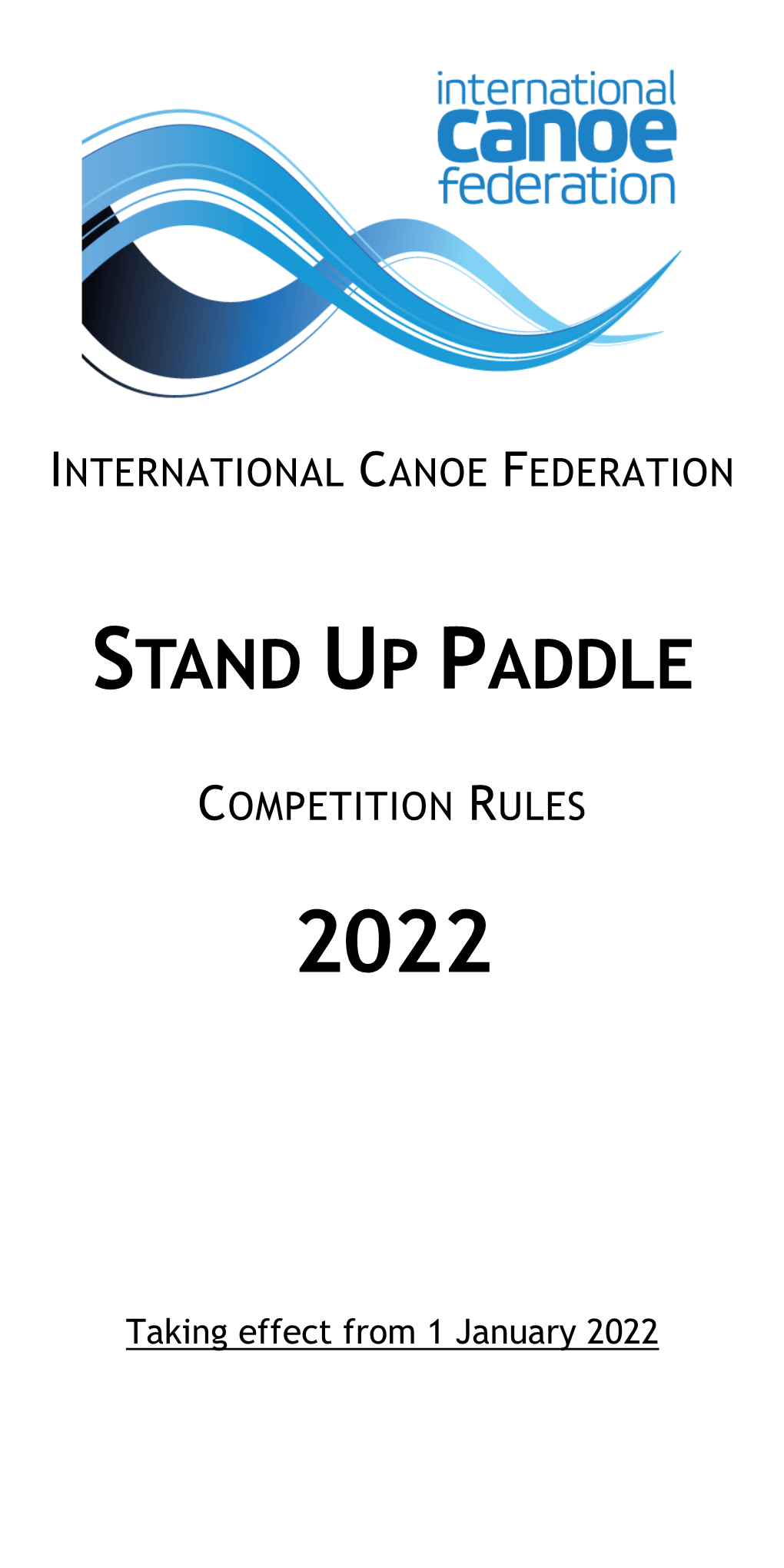 SUP Rules 2022