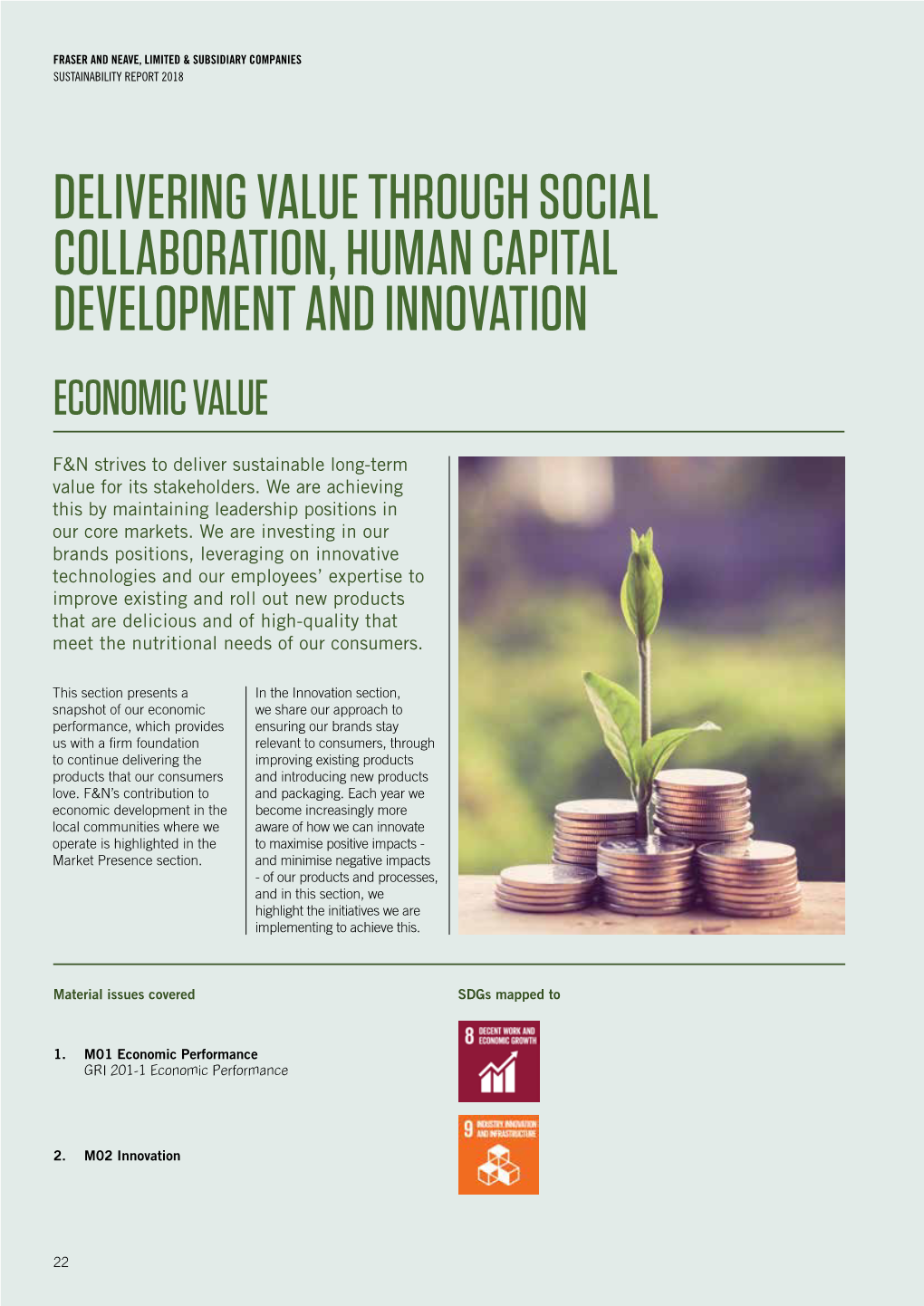 Delivering Value Through Social Collaboration, Human Capital Development and Innovation Economic Value