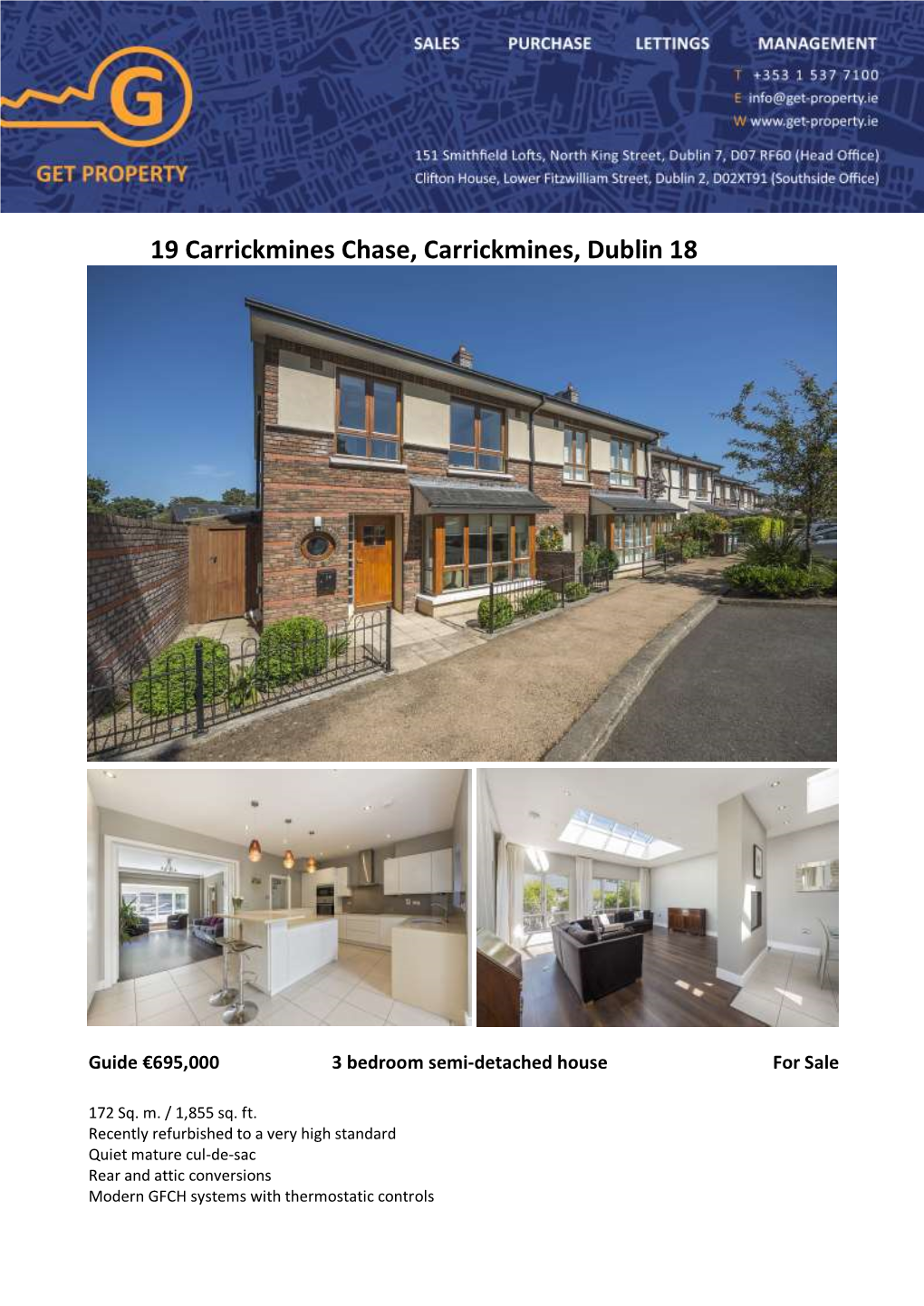 19 Carrickmines Chase, Carrickmines, Dublin 18