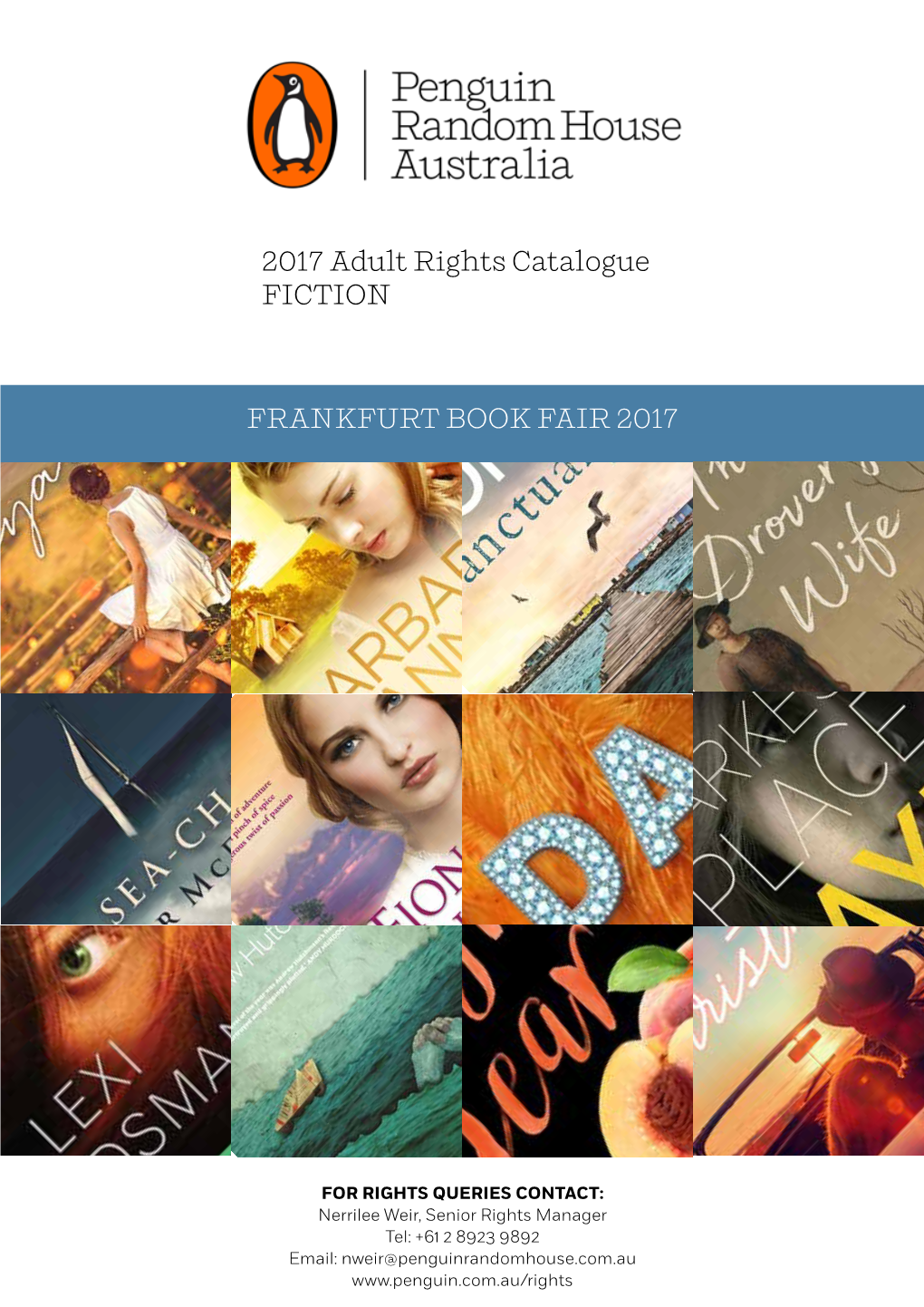 2017 Adult Rights Catalogue FICTION FRANKFURT BOOK FAIR 2017