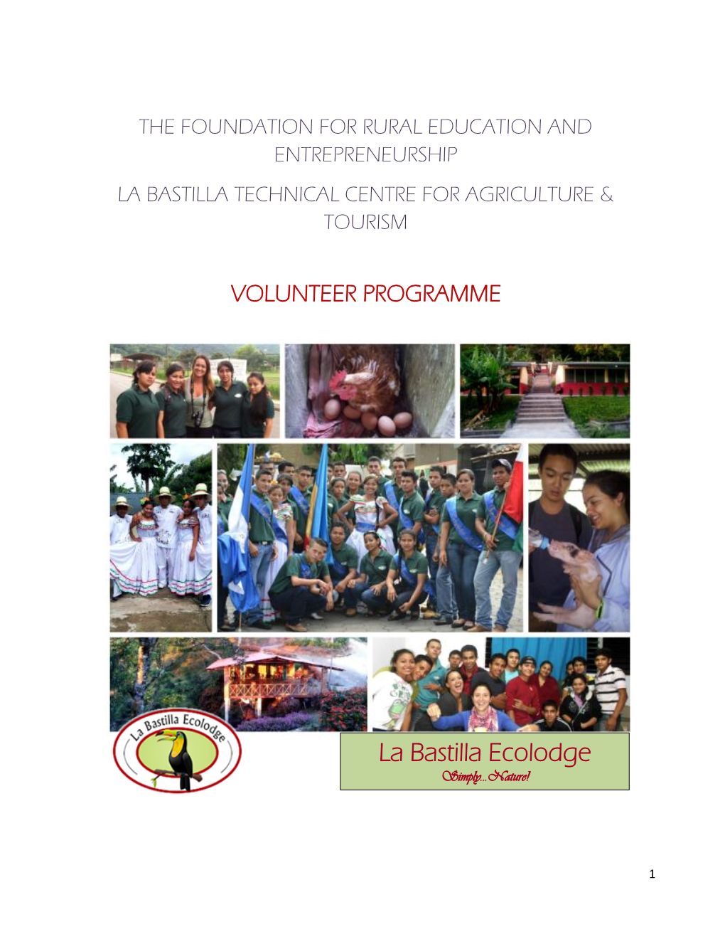 Volunteer Handbook