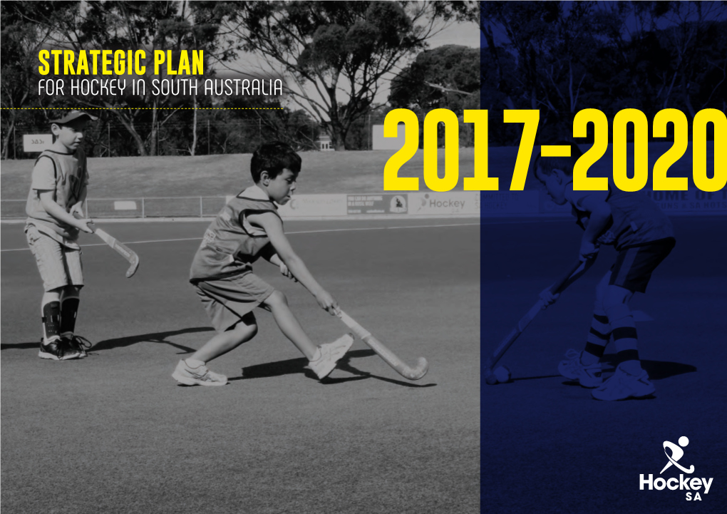 Strategic Plan for Hockey in South Australia 2017-2020 Vision and Purpose