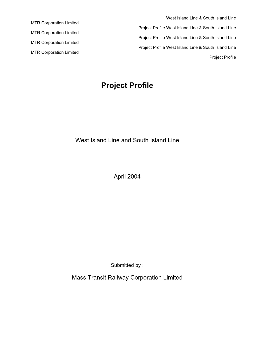 Project Profile