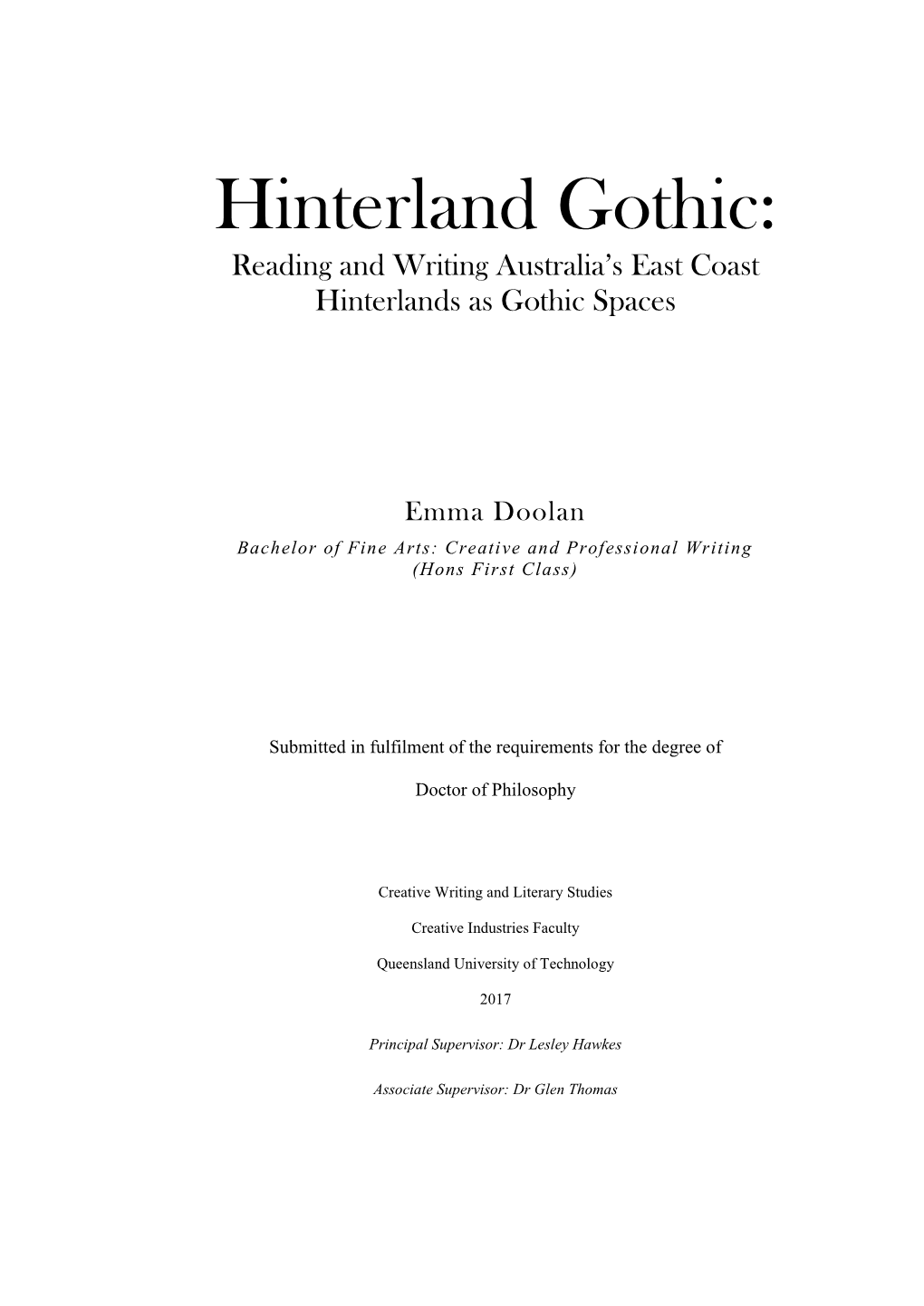 Emma Doolan Exegesis (PDF 3MB)