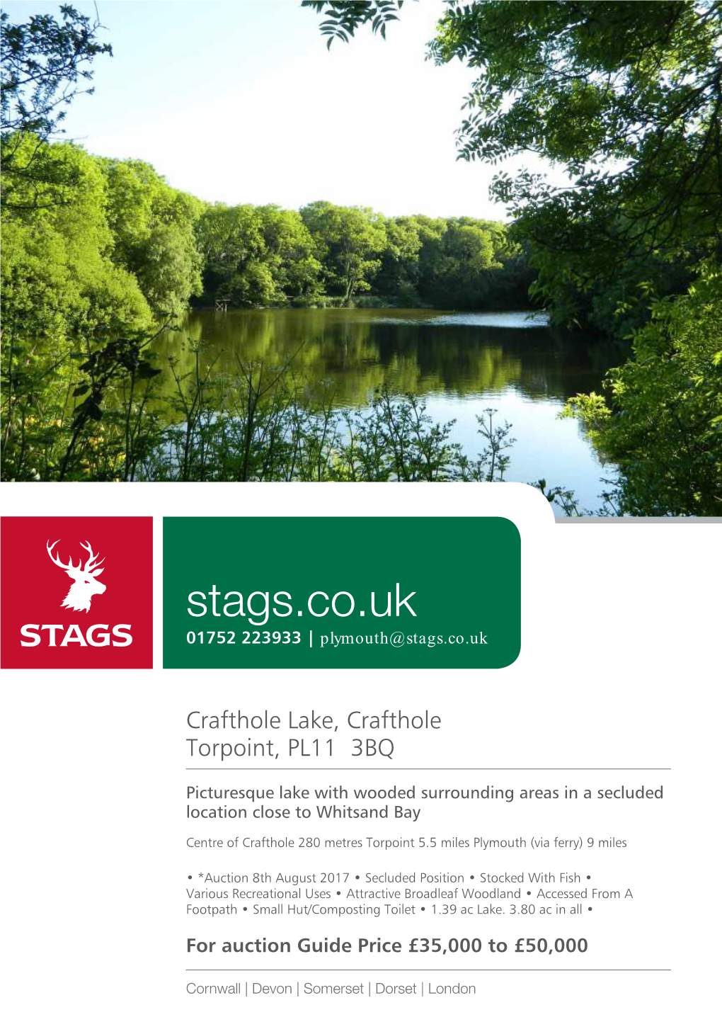 Stags.Co.Uk 01752 223933 | Plymouth@Stags.Co.Uk