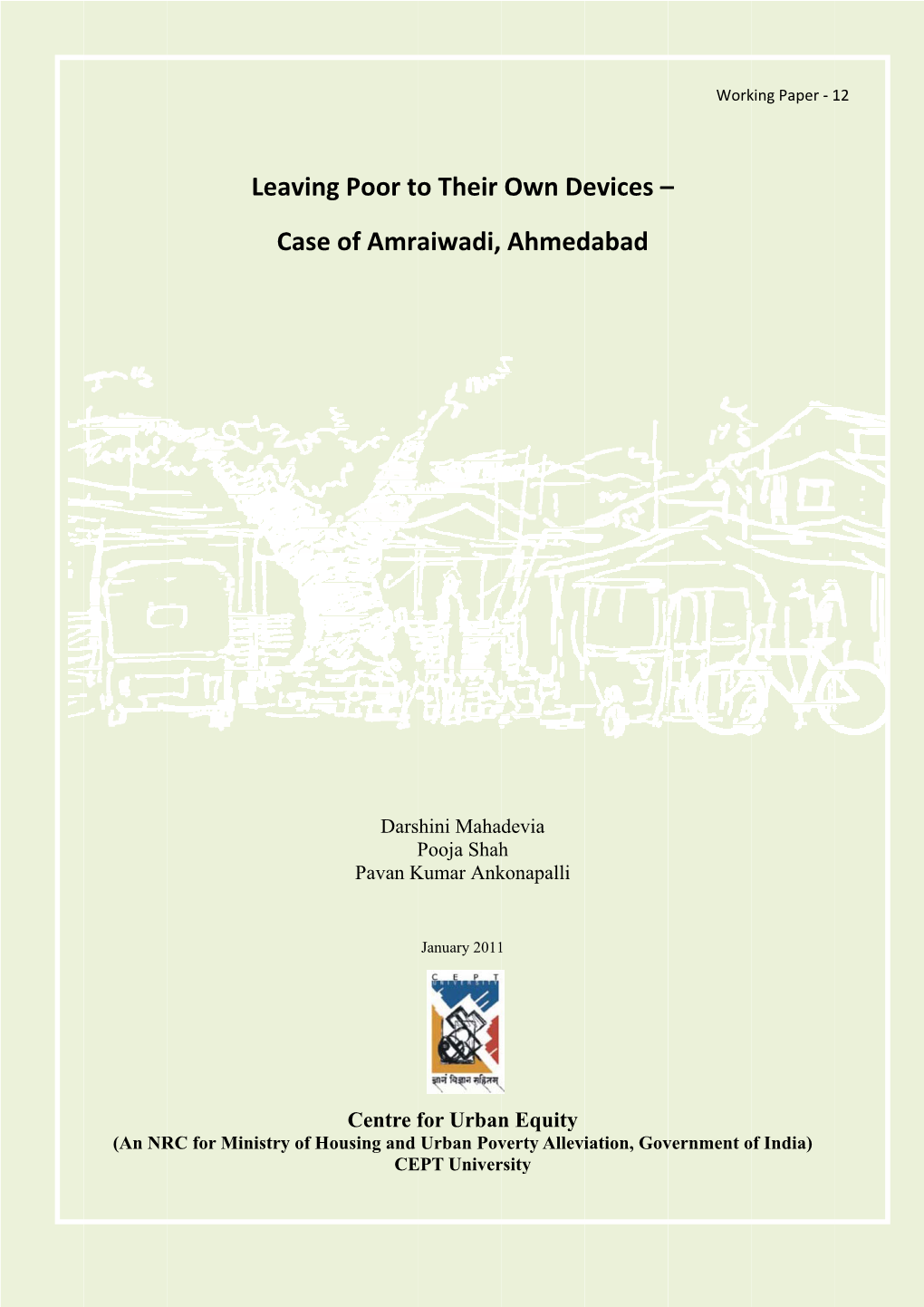 Case of Amraiwadi, Ahmedabad