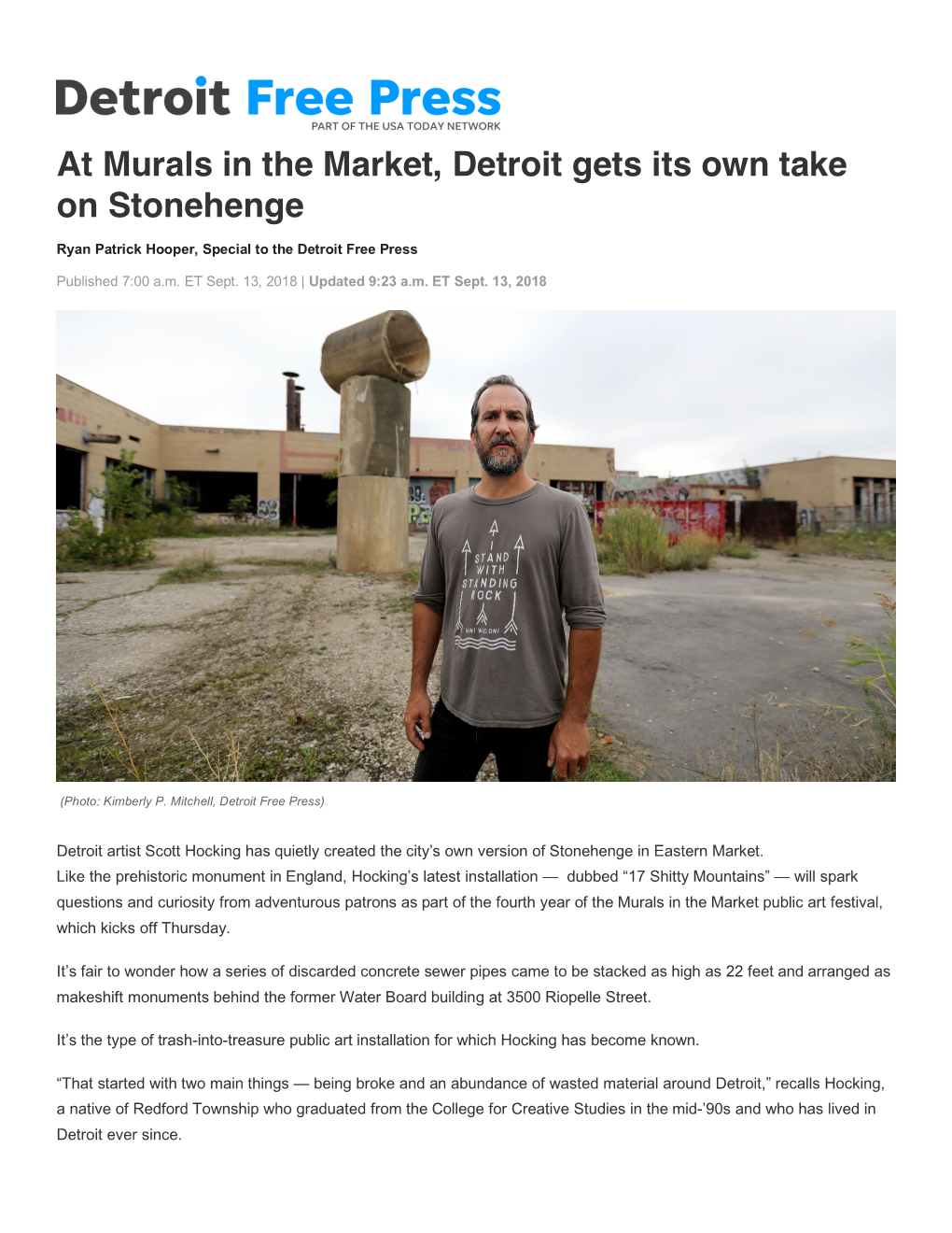 09/13/18 at Murals in the Market, Detroit Gets Its Own Take On