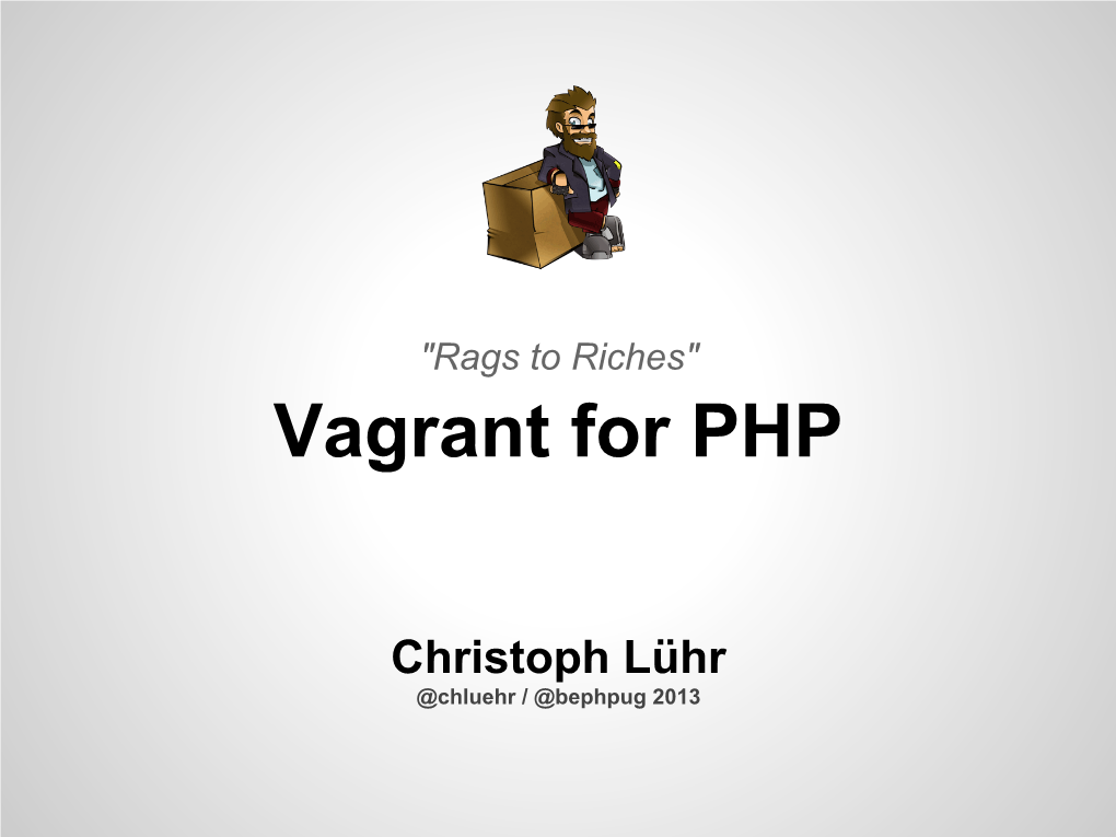 Vagrant for PHP