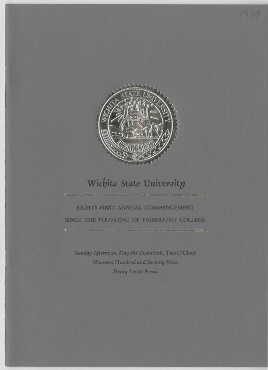 Annual Commencement Program 1979