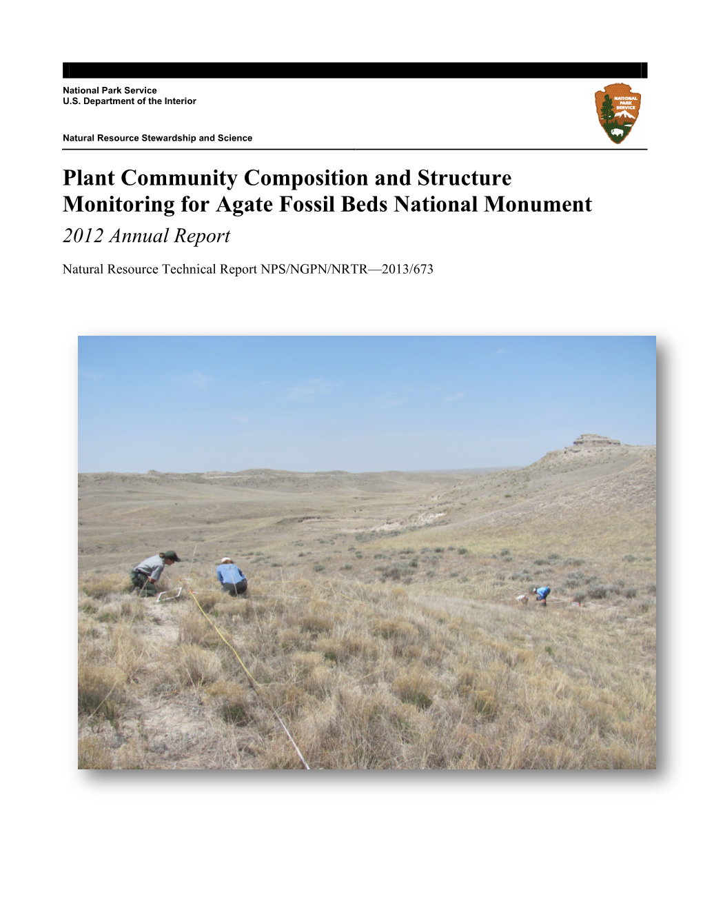 Plant Community Composition and Structure Monitoring, Agate Fossil Beds National Monument