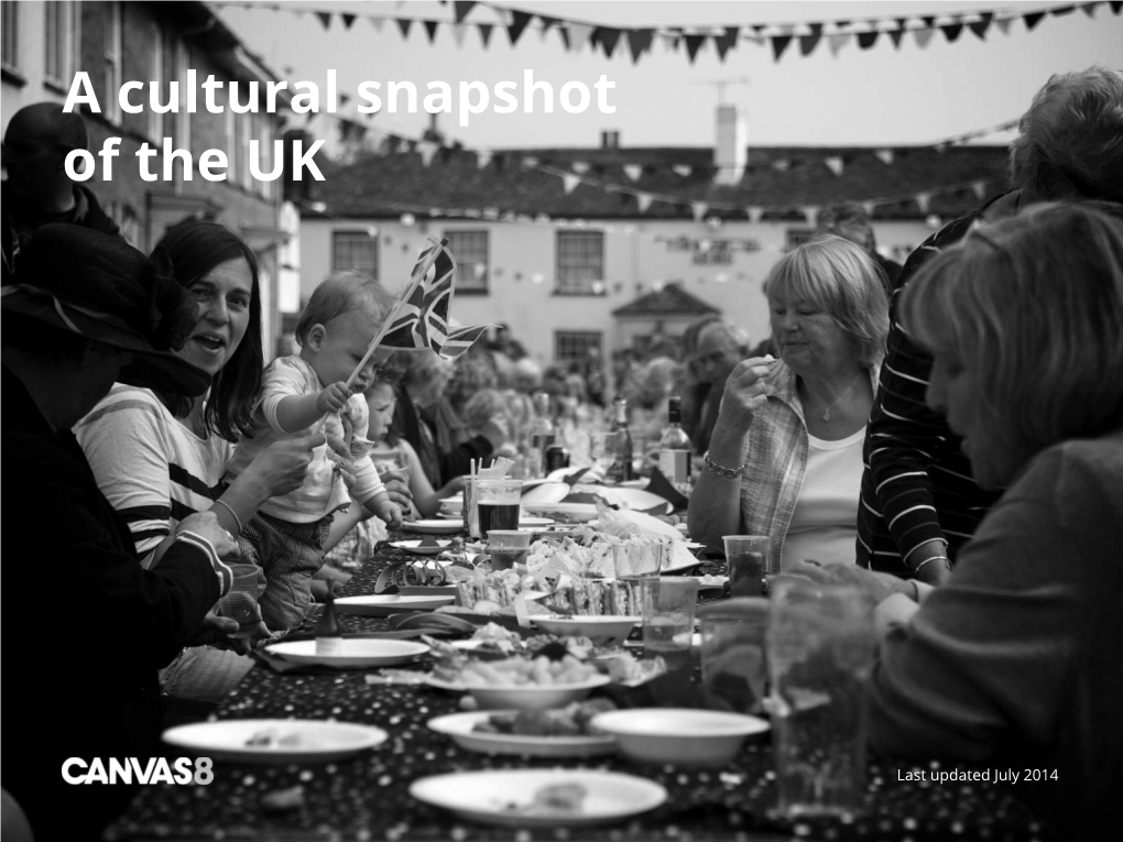 A Cultural Snapshot of the UK