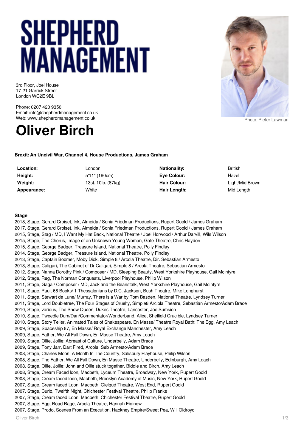 Oliver Birch