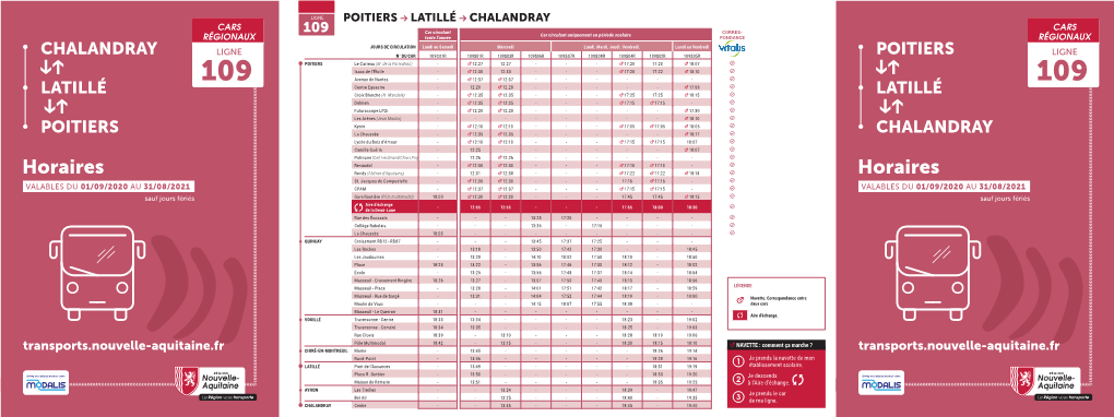 Horaires Horaires