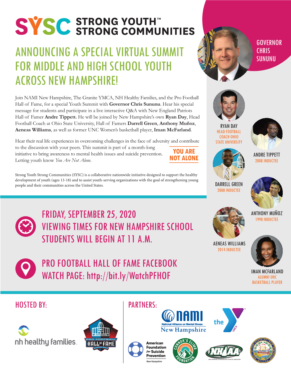 Announcing a Special Virtual Summit for Middle and High