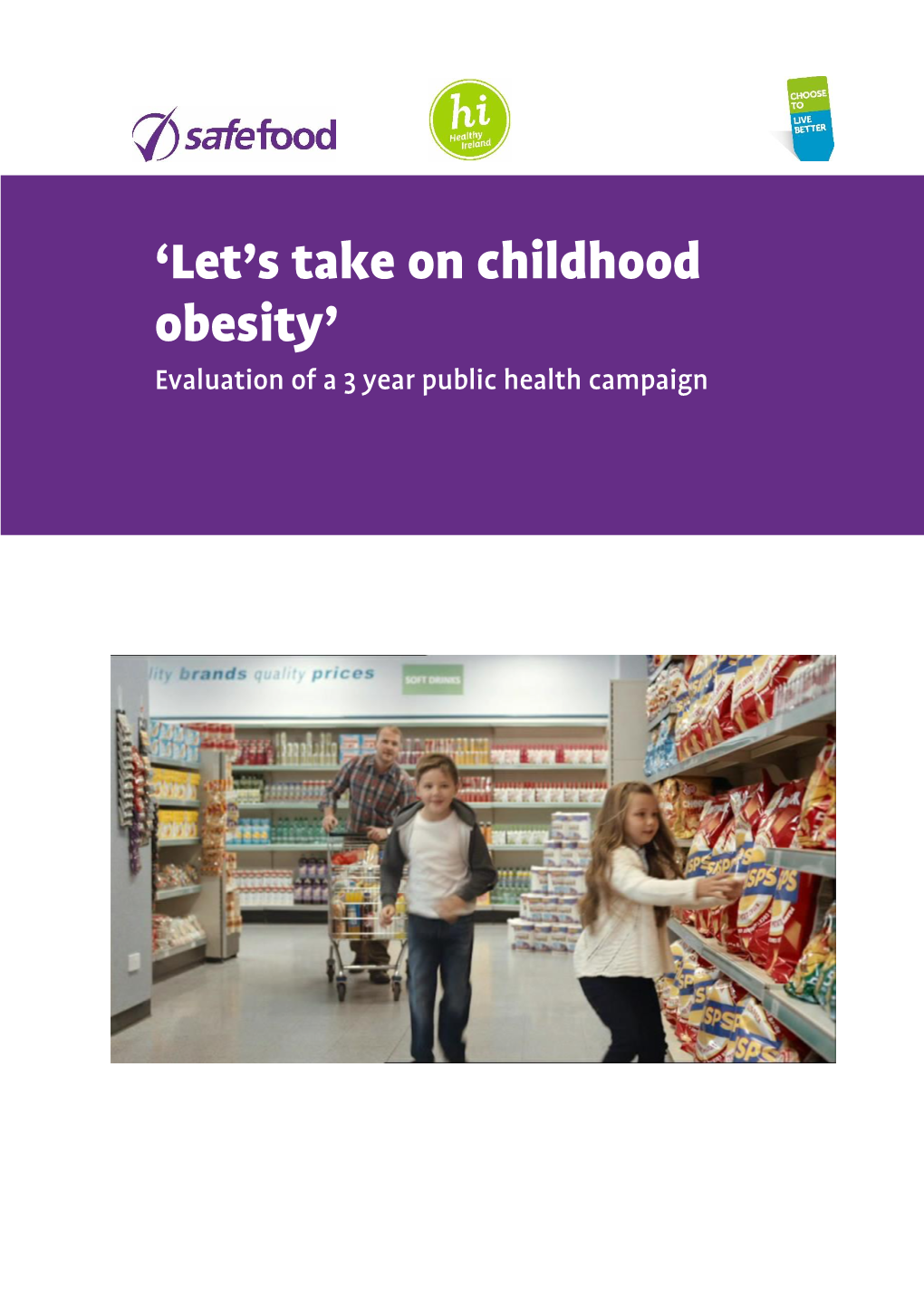 'Let's Take on Childhood Obesity'