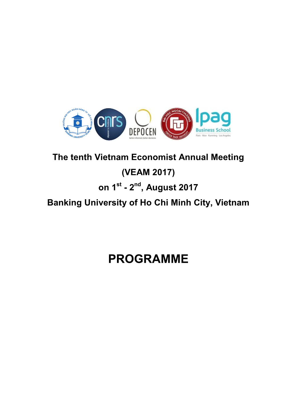 2017) on 1St - 2Nd, August 2017 Banking University of Ho Chi Minh City, Vietnam