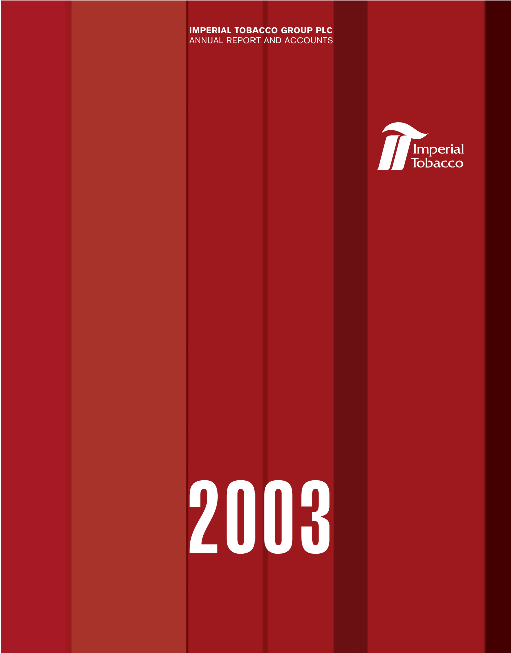 Imperial Tobacco Group Plc Annual Report and Accounts