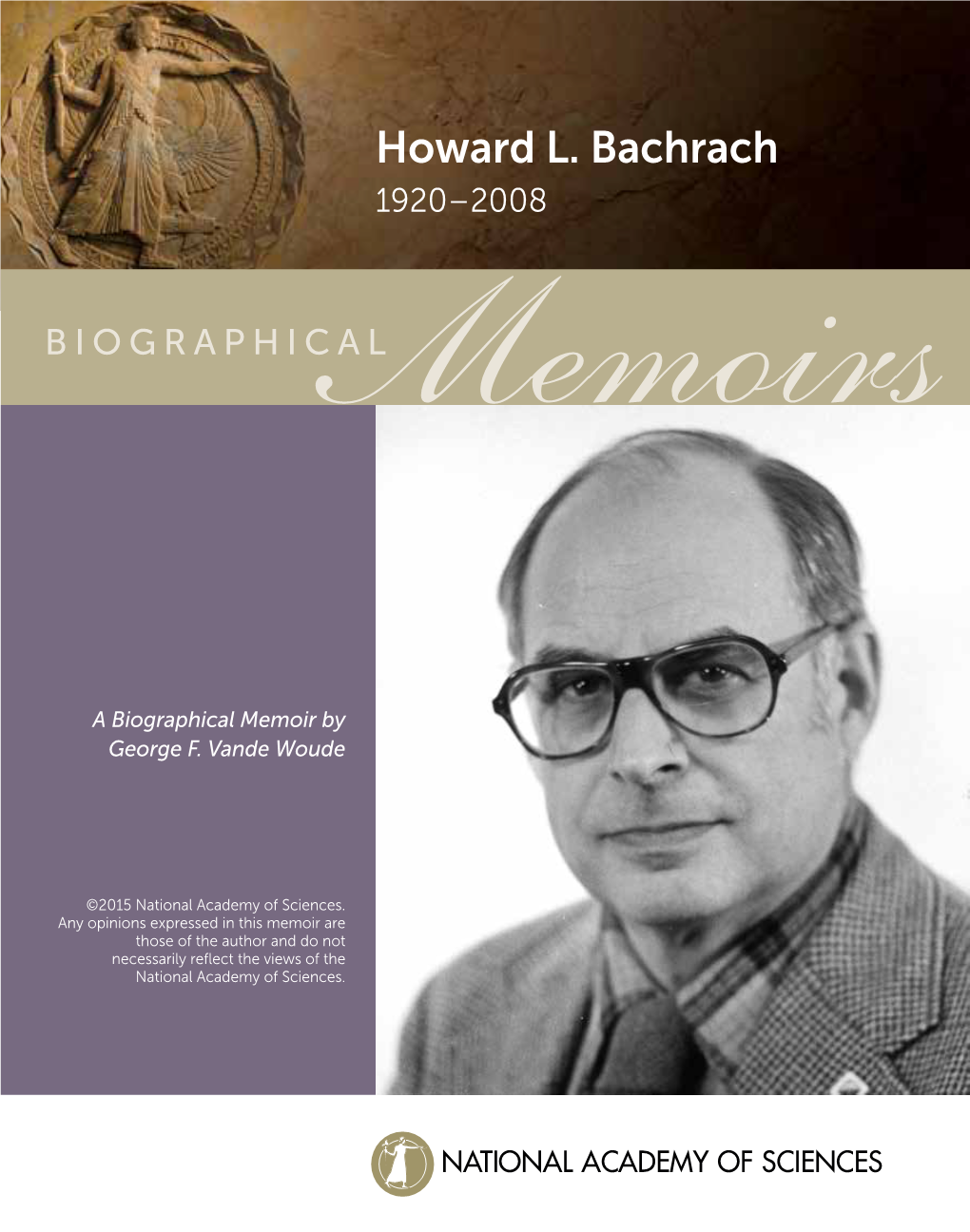 Howard L. Bachrach 1920–2008