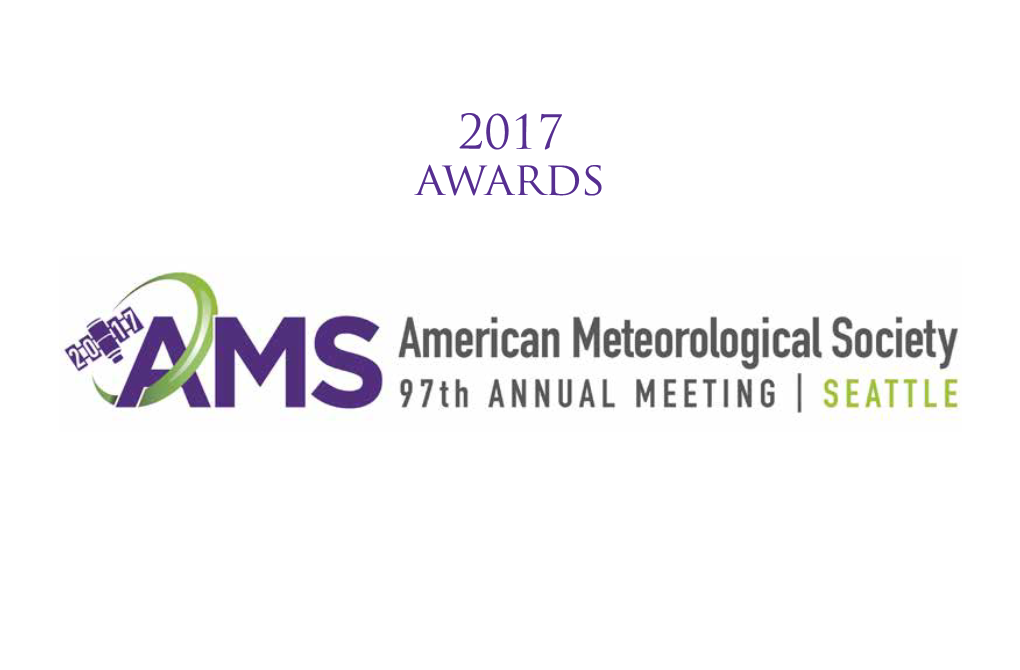 2017 AMS Awards Brochure