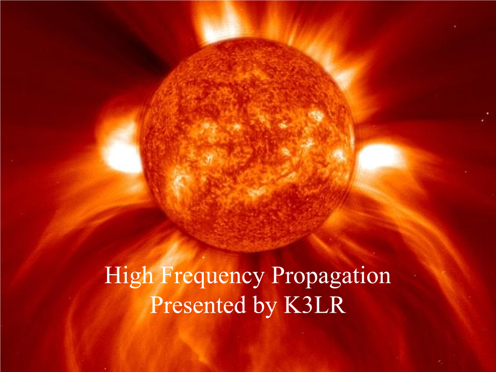 SUBELEMENT G3 RADIO WAVE PROPAGATION [3 Exam Questions