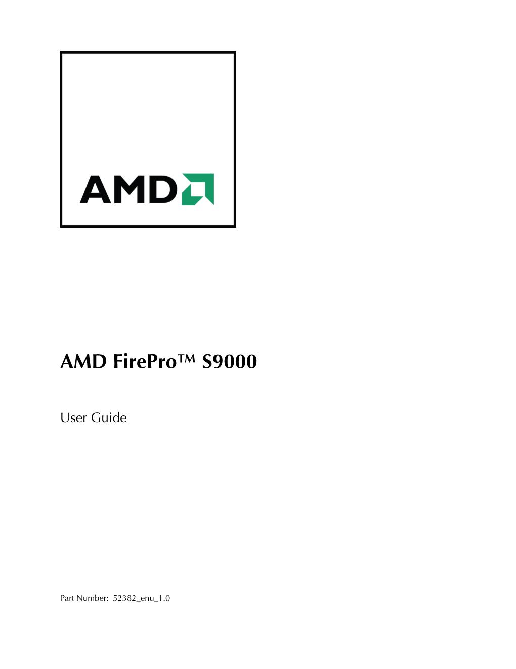 AMD Firepro™ S9000