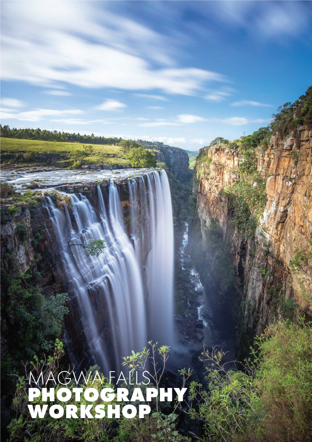 Magwa Falls Photography Workshop Magwa Falls Trip Overview