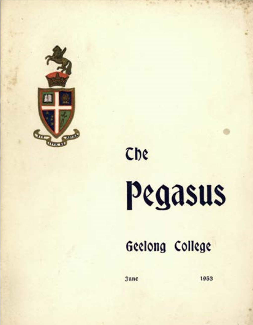 Pegasus June 1953