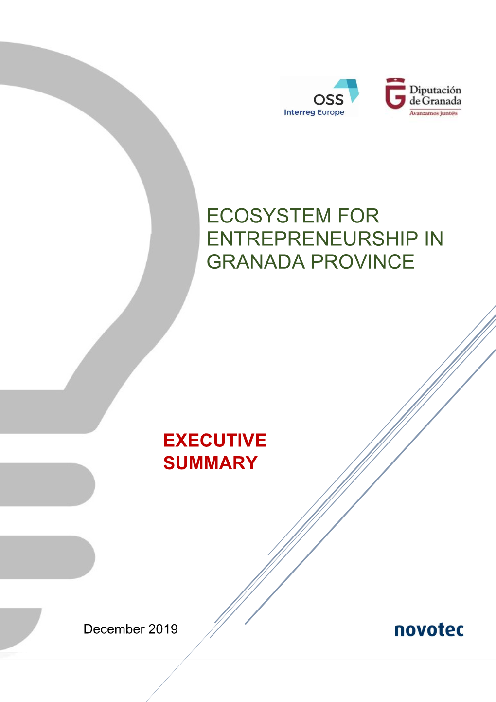 Ecosystem for Entrepreneurship in Granada Province