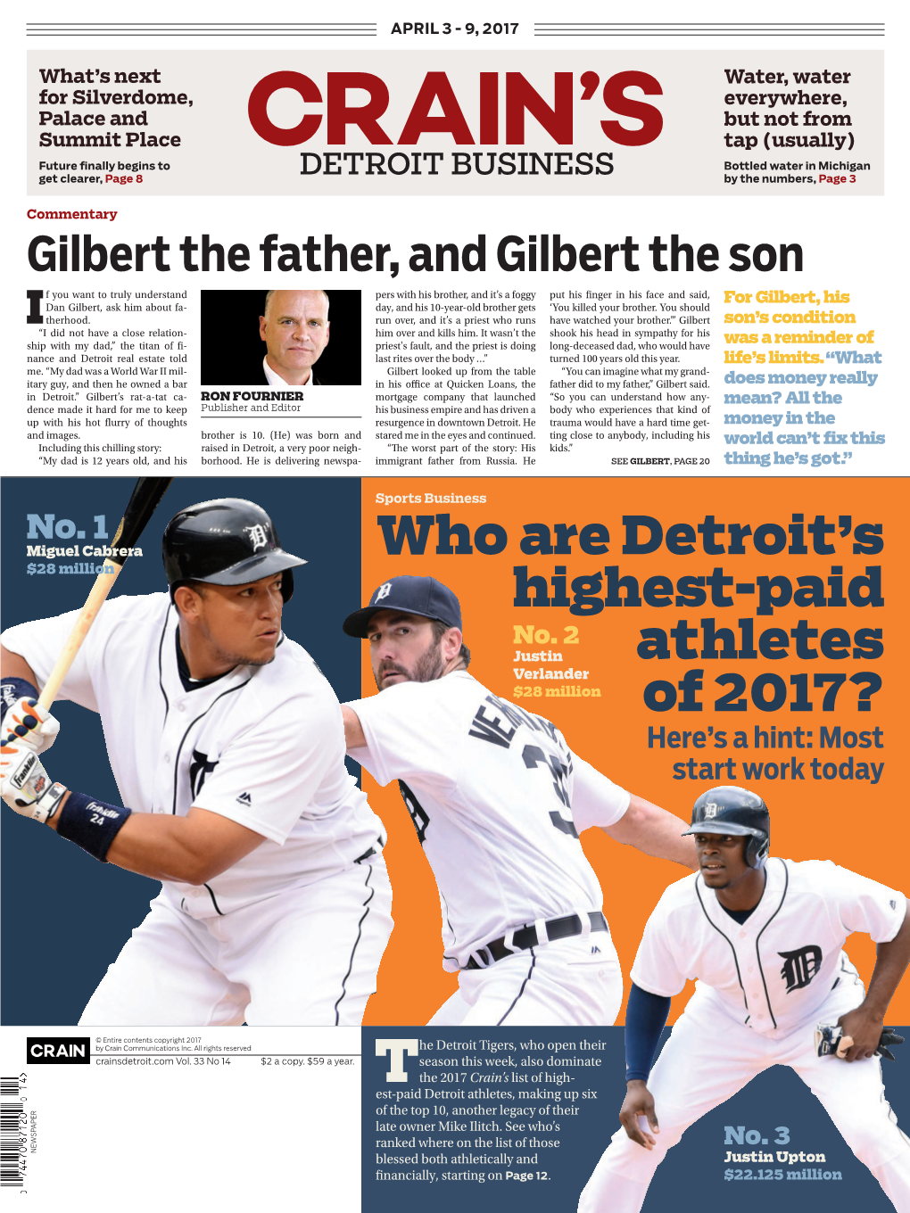 Who Are Detroit's Highest-Paid Athletes of 2017?