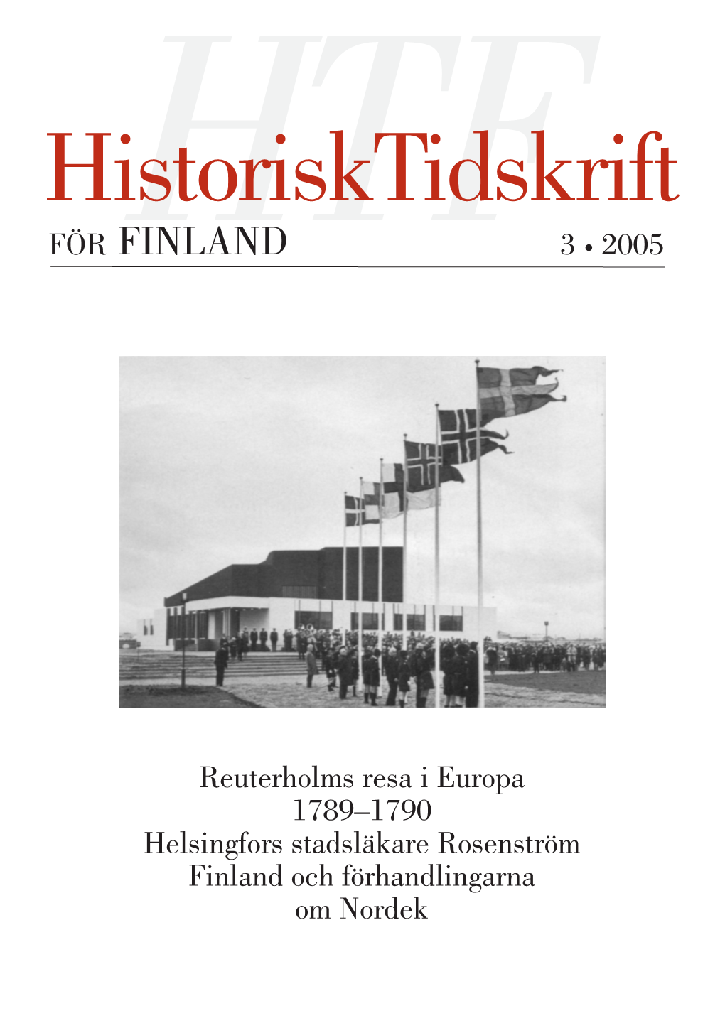 Historisktidskrift FÖR