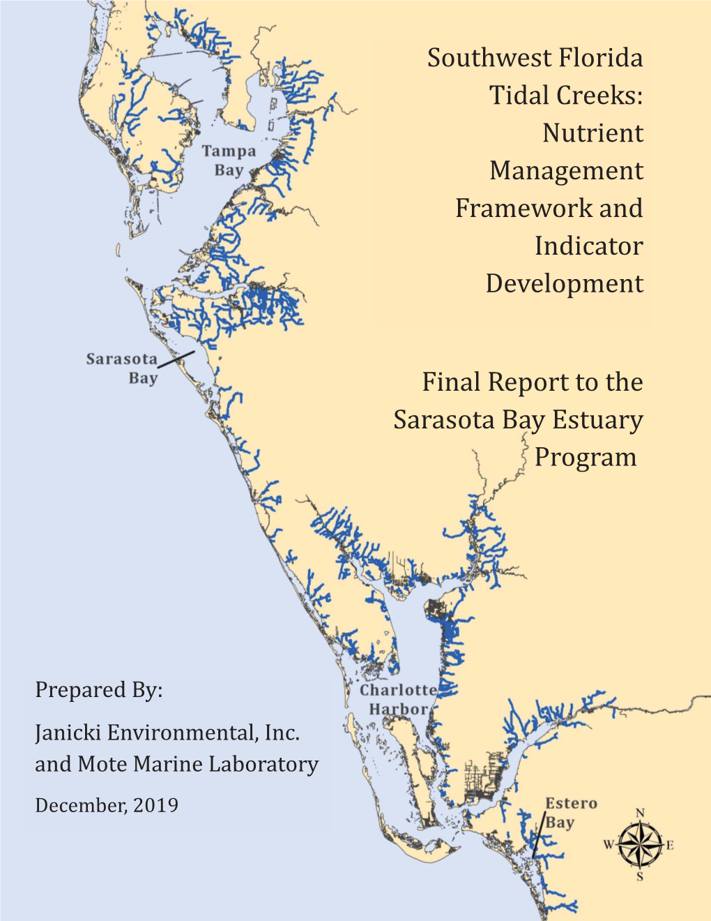 Southwest Florida Tidal Creeks: Nutrient Management Framework and Indicator Development