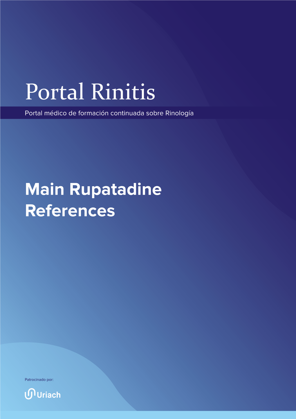 Main Rupatadine References